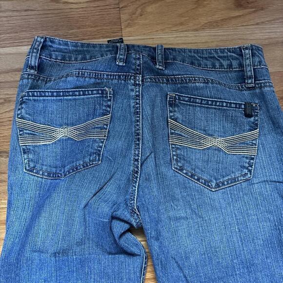Blue Bootcut Jeans Diagonal 52 C 4 - Picture 4 of 7